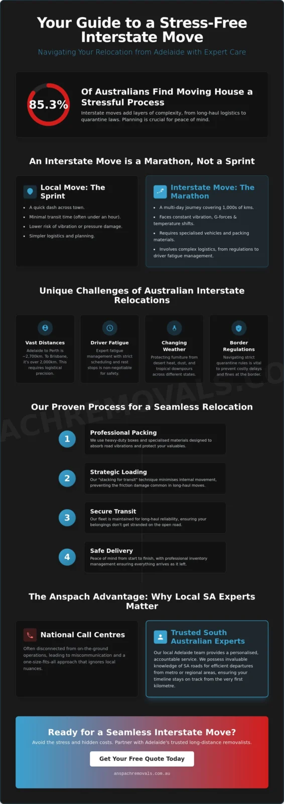 Interstate Removalists Adelaide: Your Guide to a Stress-Free Cross-Border Move