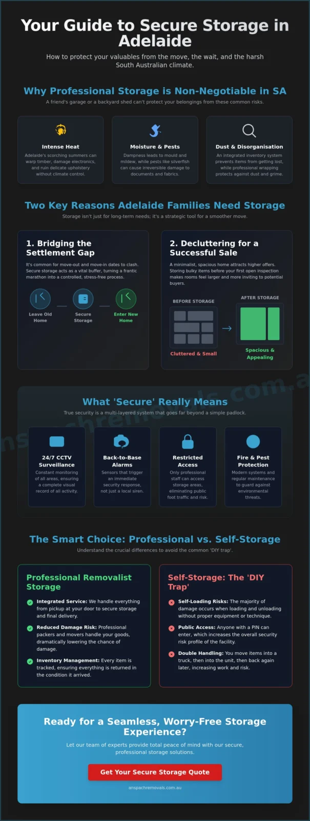 Secure Storage Adelaide: The Ultimate Guide to Protecting Your Belongings in 2026