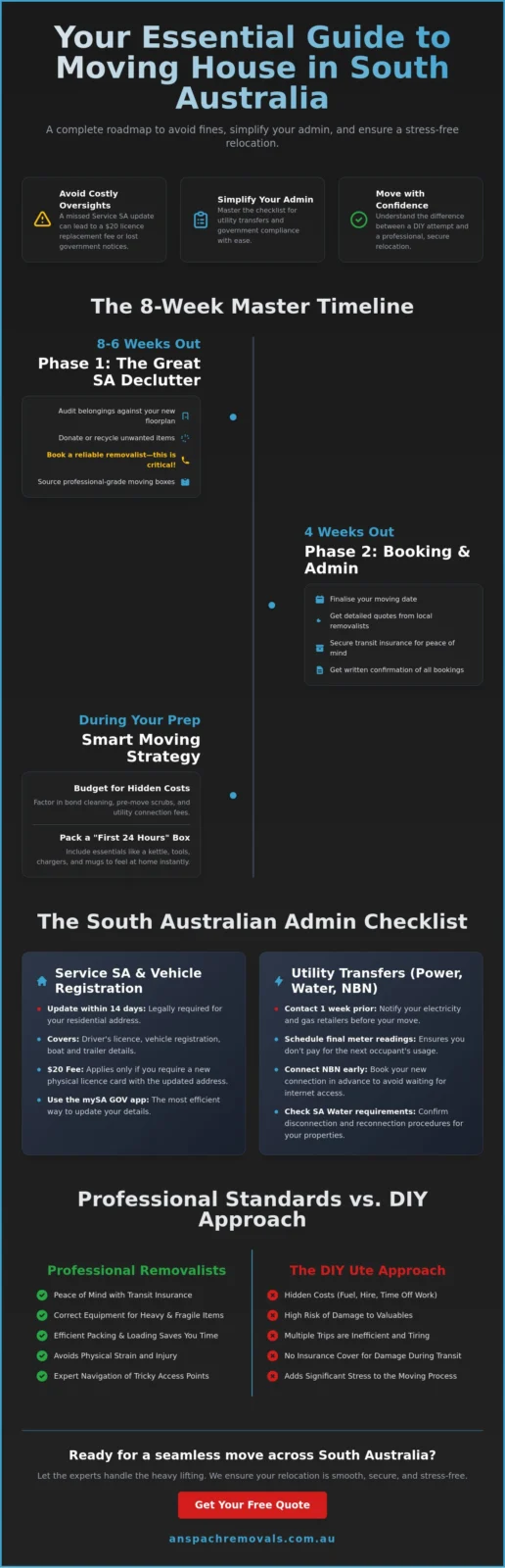The Ultimate Moving House South Australia Checklist: Your 2026 Guide