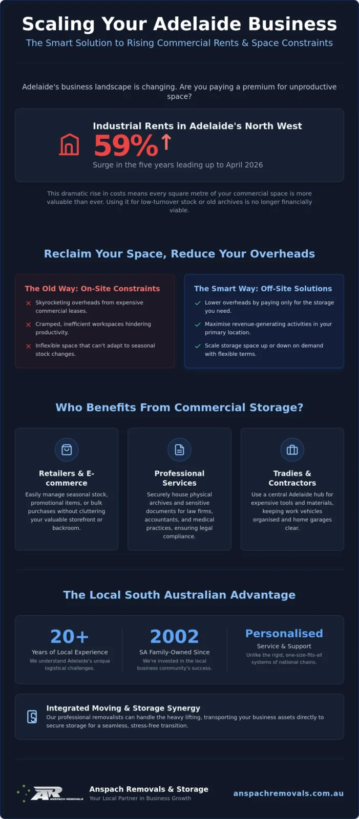 Commercial Storage Solutions Adelaide: Secure Business & Inventory Storage