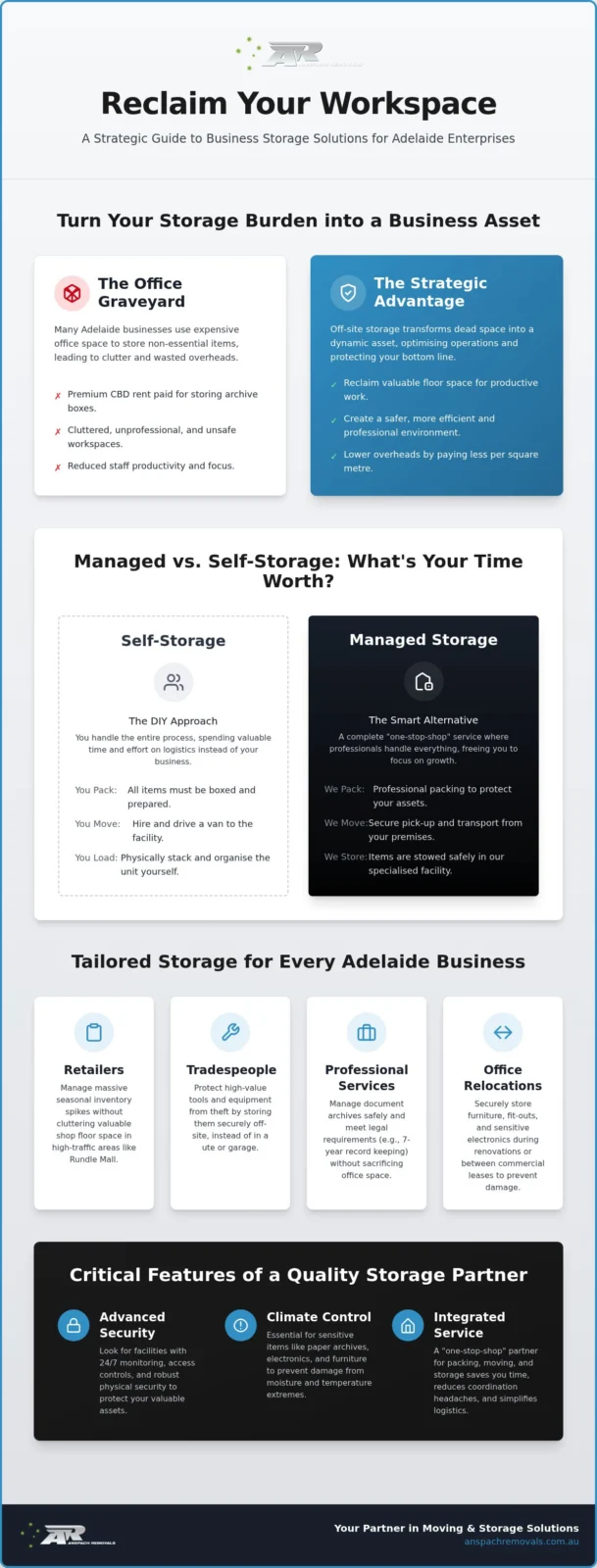 Business Storage Solutions Adelaide: Scalable Space for Your Growing Enterprise