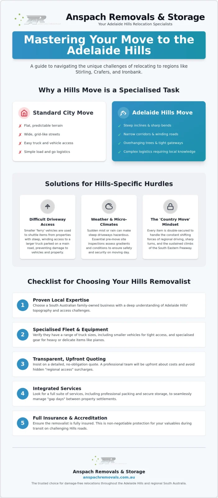 Removalists Adelaide Hills: Your Local Guide to a Stress-Free Move in 2026