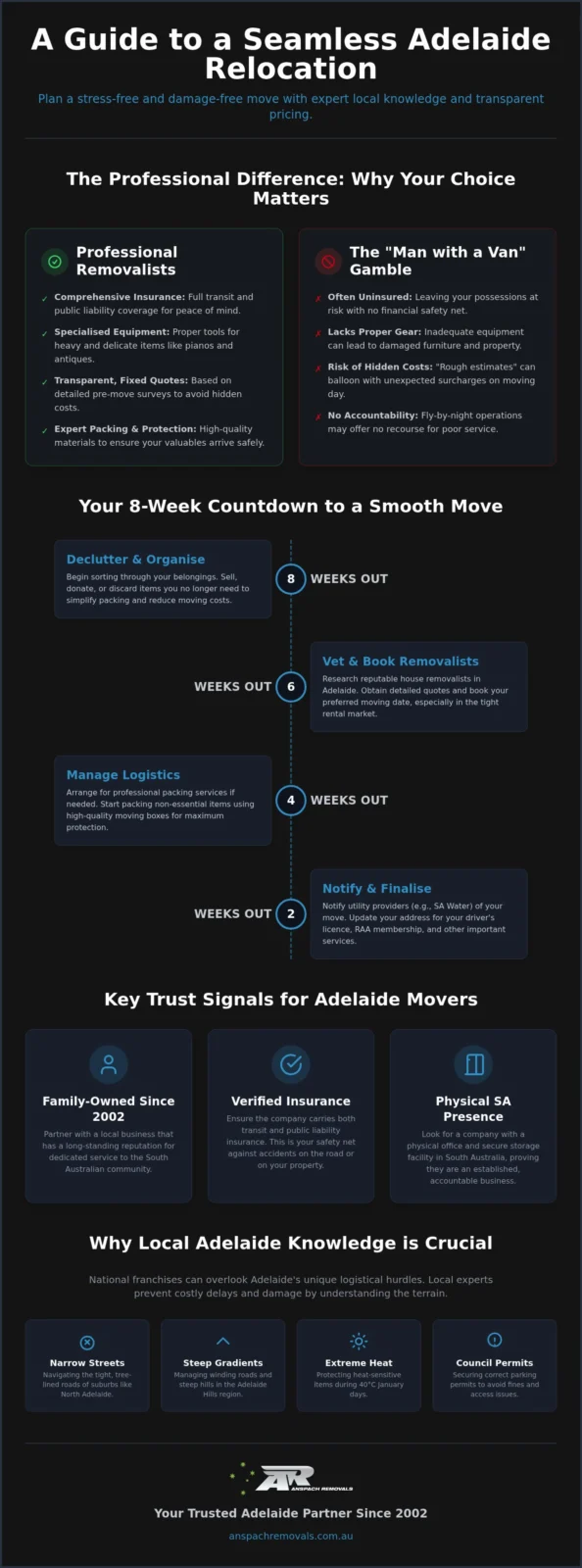 House Removalists Adelaide: Your Local Guide to a Stress-Free Move in 2026